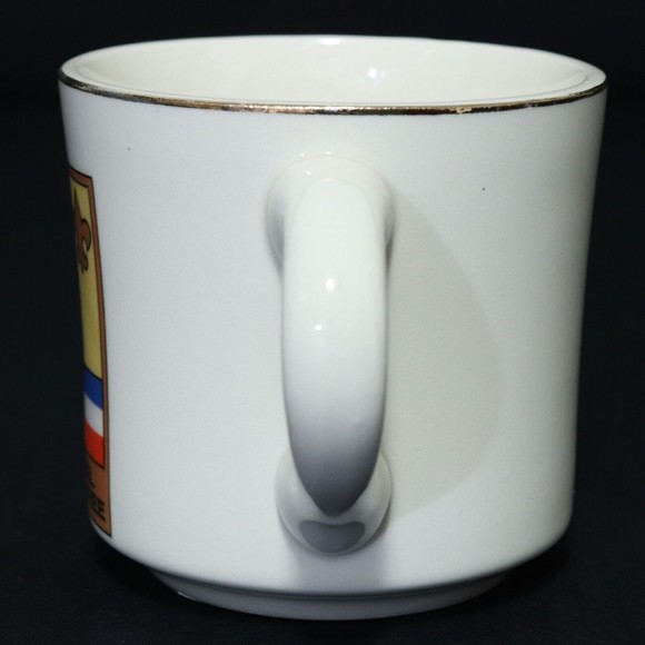 Boy Scouts VTG BSA Ceramic Mug 1973 National Scout Jamboree Coffee Cup Gold Rim - Picture 4 of 6